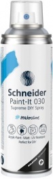 Akrilfesték spray, 200 ml, SCHNEIDER "Paint-It 030", átlátszó fényes bevonat
